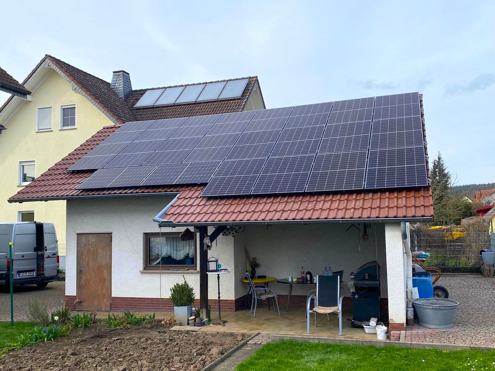 PV-Anlagen - Privathaushalt - Hobbygarten